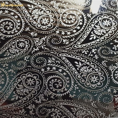 Prezzo buono Il PVC di 4*8FT ha inciso la larghezza decorativa dello strato 1000mm di acciaio inossidabile del piatto d'acciaio in linea