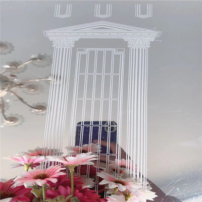 Lamiera in acciaio inossidabile incisa con bordo tagliato spessore 1,0 mm OEM con motivi incisi personalizzati