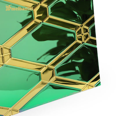 Prezzo buono L'acciaio inossidabile timbrato impresso riveste il materiale di lunghezza SS304 di 3048mm in linea