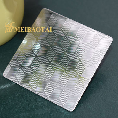 Prezzo buono Graffi la resistenza SS304 201 430 ha impresso il piatto della decorazione dello strato di acciaio inossidabile in linea