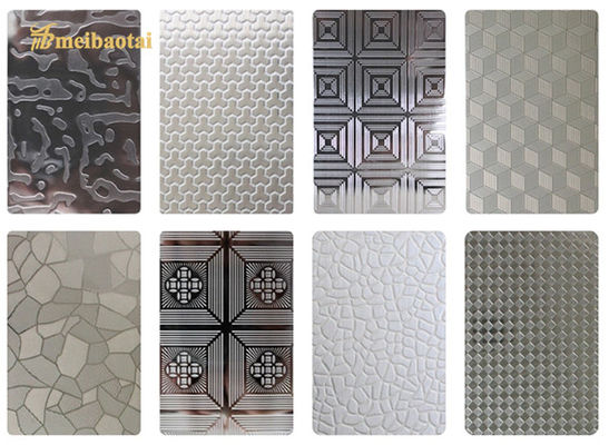 Prezzo buono Piatto di parete impresso d'acciaio della decorazione dello strato di SS201 304 0.8mm Stainlesss in linea