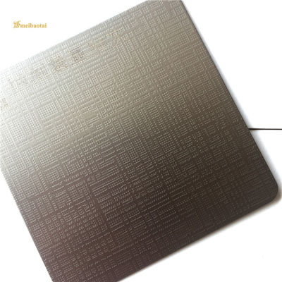 Prezzo buono Color grigio rivestito spessore 0,65 mm GB Standard inciso lamiera in acciaio inossidabile per soffitto e decorazione delle pareti in linea