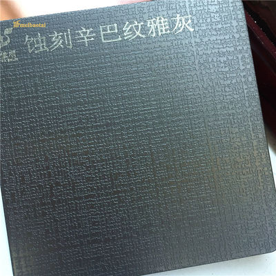 Prezzo buono Bordo fenduto 4X8FT di alluminio di Gray Decorative Stainless Laminate Sheets in linea