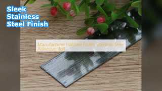 Rotolo adesivo in acciaio inossidabile per linea sottile